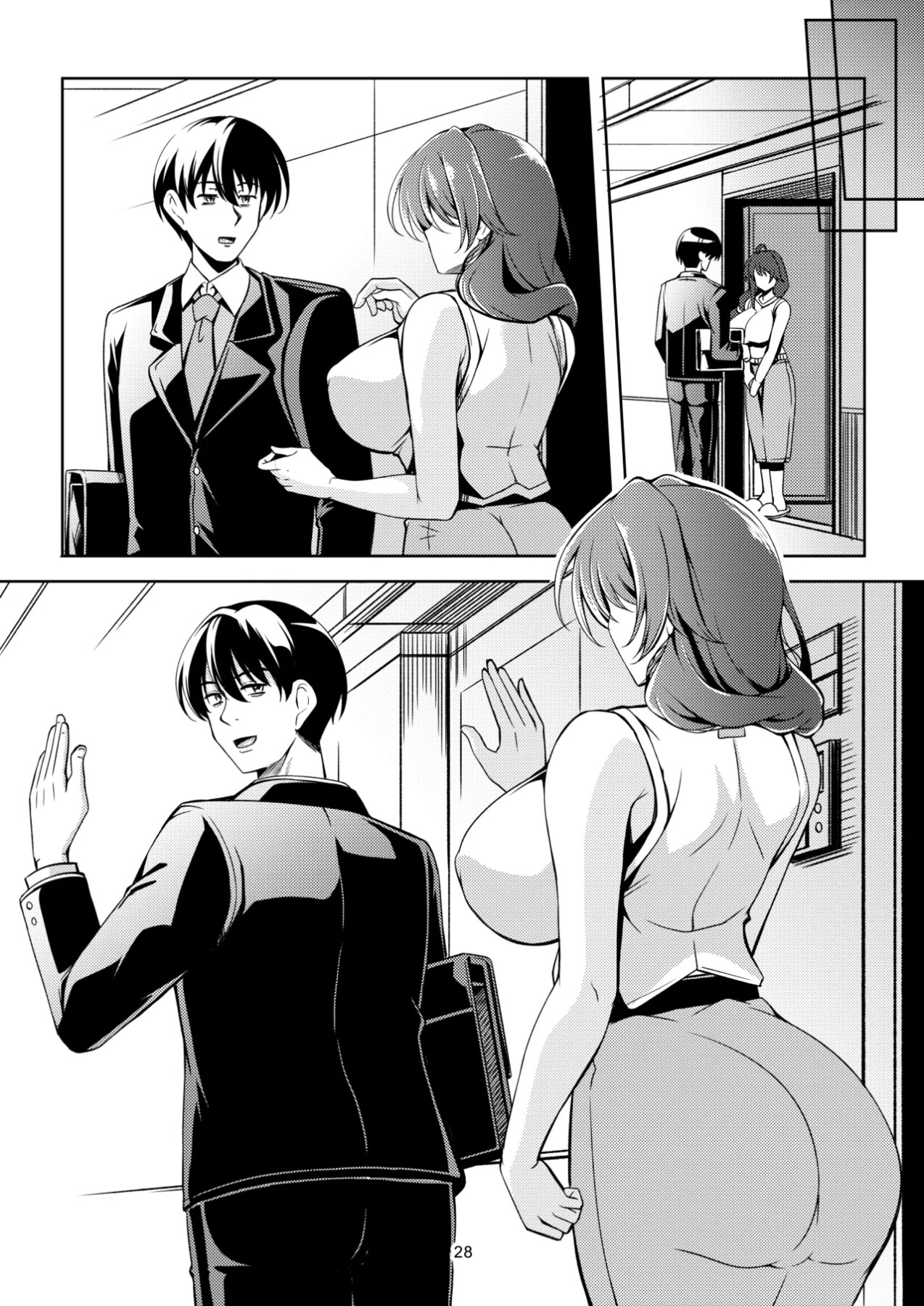 hentai manga Fallen Married Woman The Frustrated Young Wife -Rika-